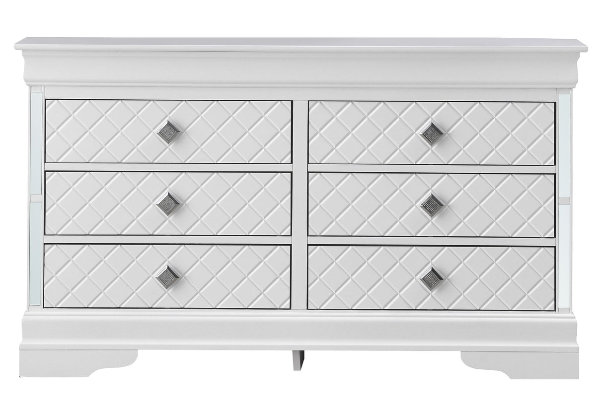 Verona - Dresser - Silver Champagne