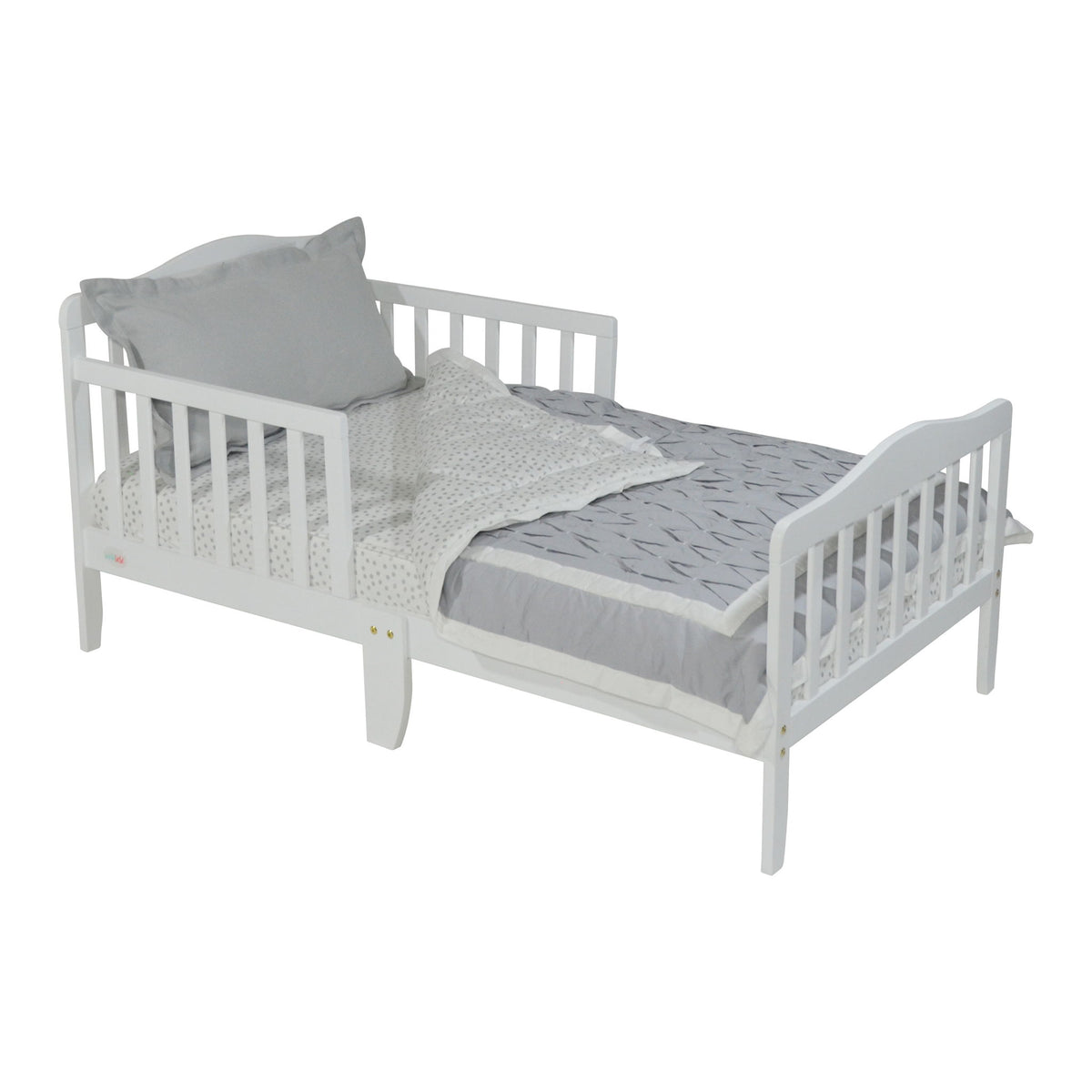 Blaire - Toddler Bed - White - Wood