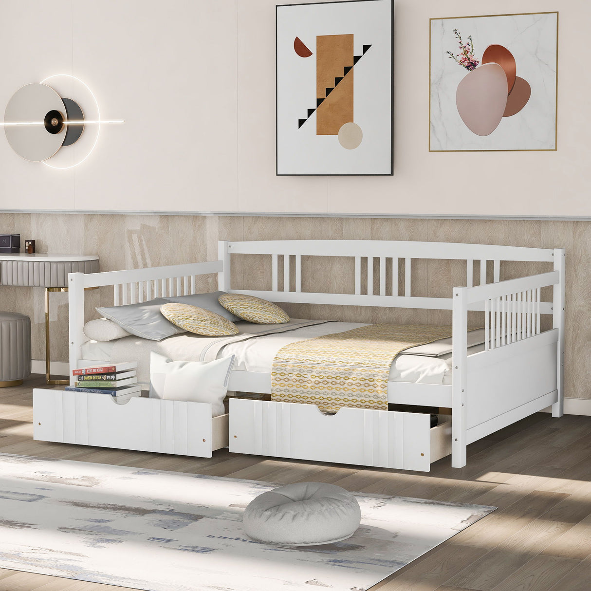 Multifunctional Elegant Modern Daybed