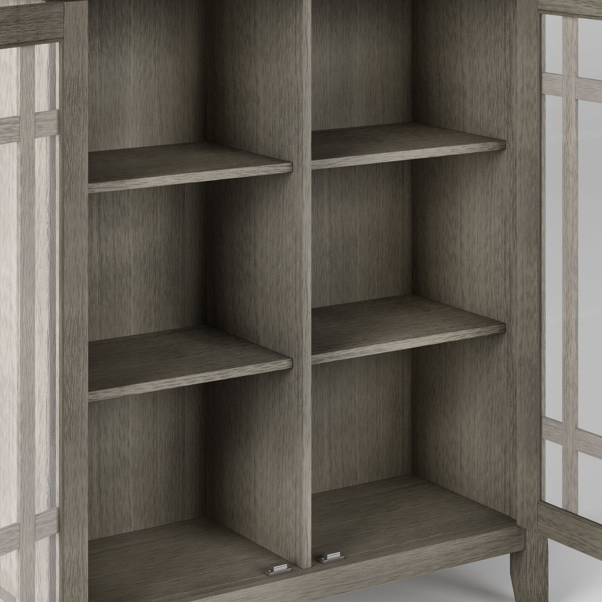 Bedford - Medium Storage Cabinet - Dark Brown