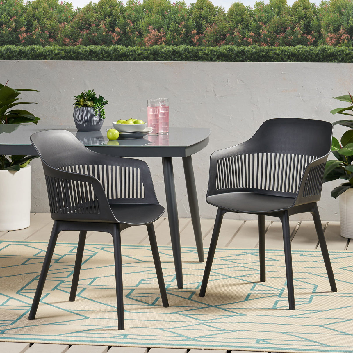 Dahlia - Chair (Set of 2) - Black