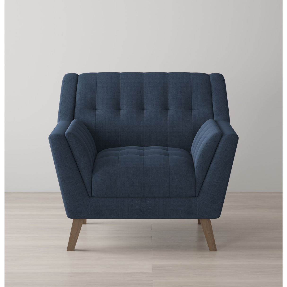 Accent Chair - Blue - Fabric