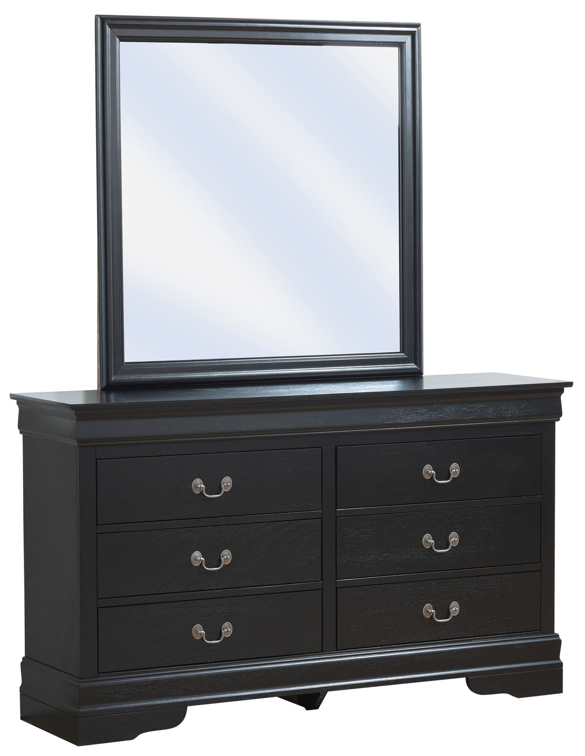 Traditional Elegant Dresser - Black