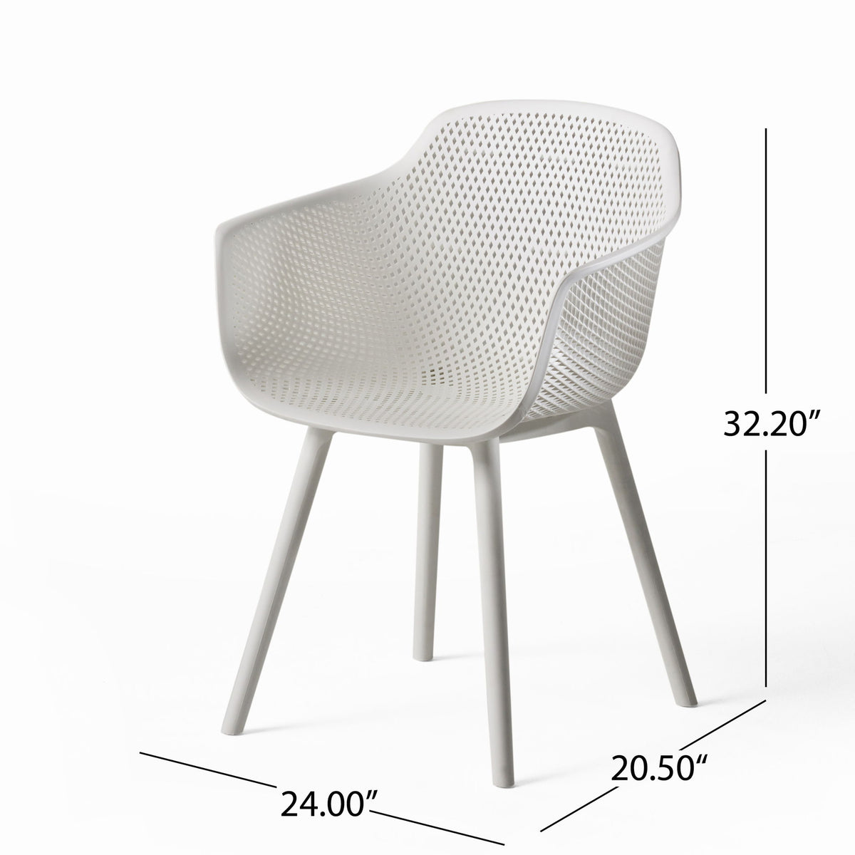 Lotus - Chair (Set of 2) - White