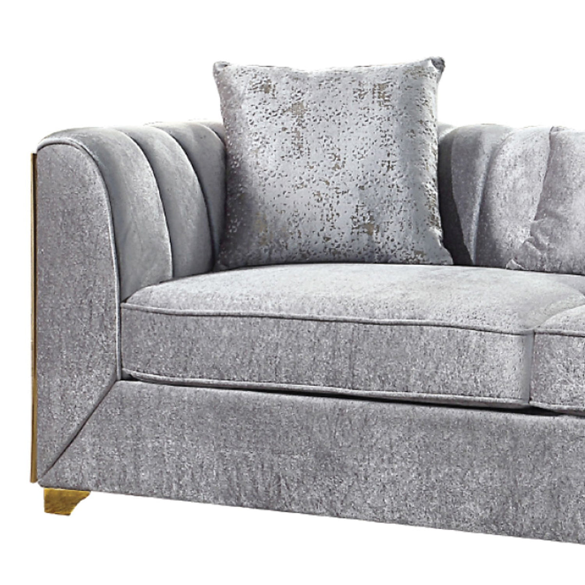 Velencia - Sofa - Silver