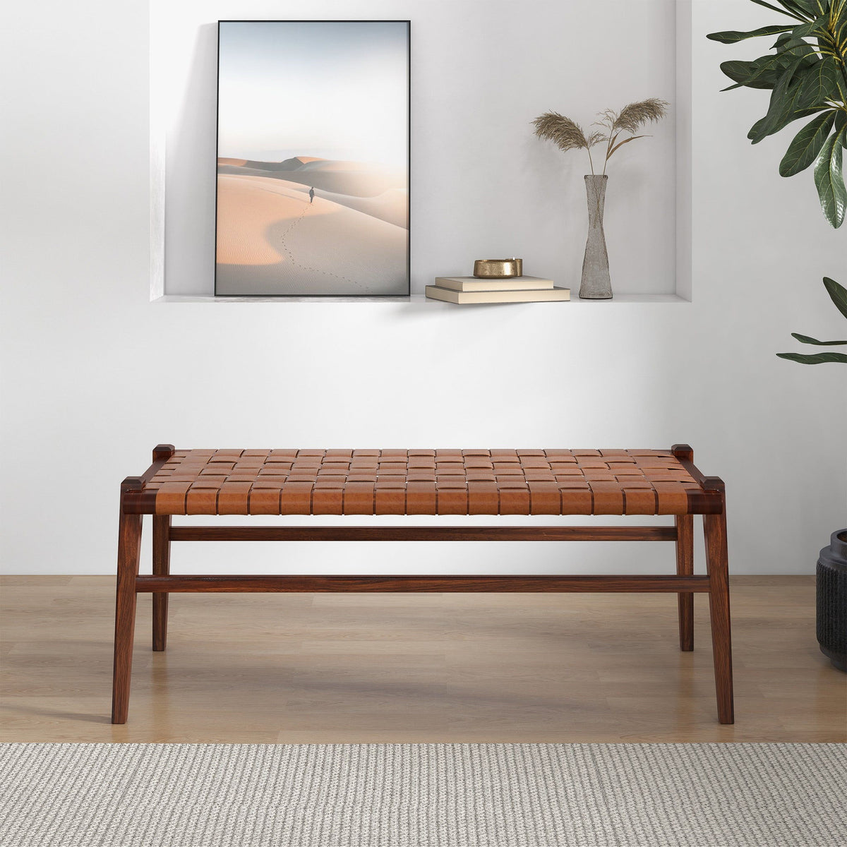 Cody - Bench - Brown / Tan