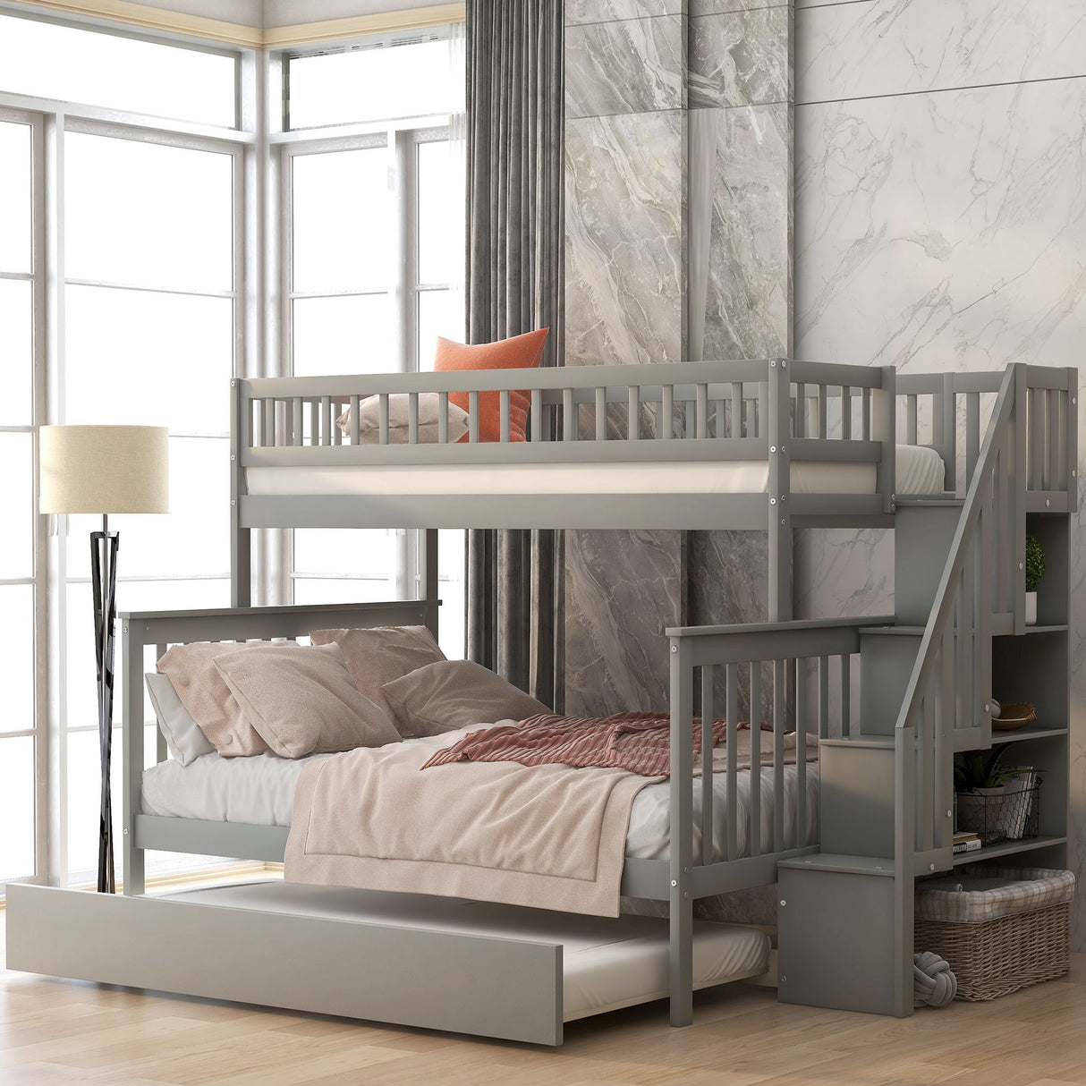 Bunk Bed & Staircase