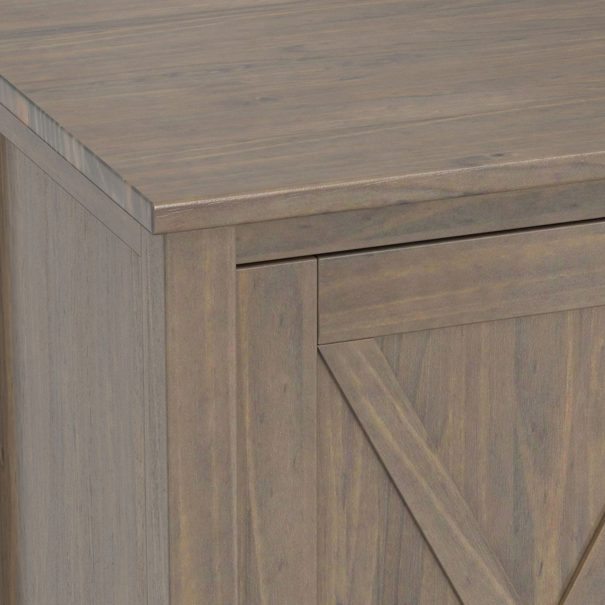 Ela - Medium TV Stand - Smoky Brown