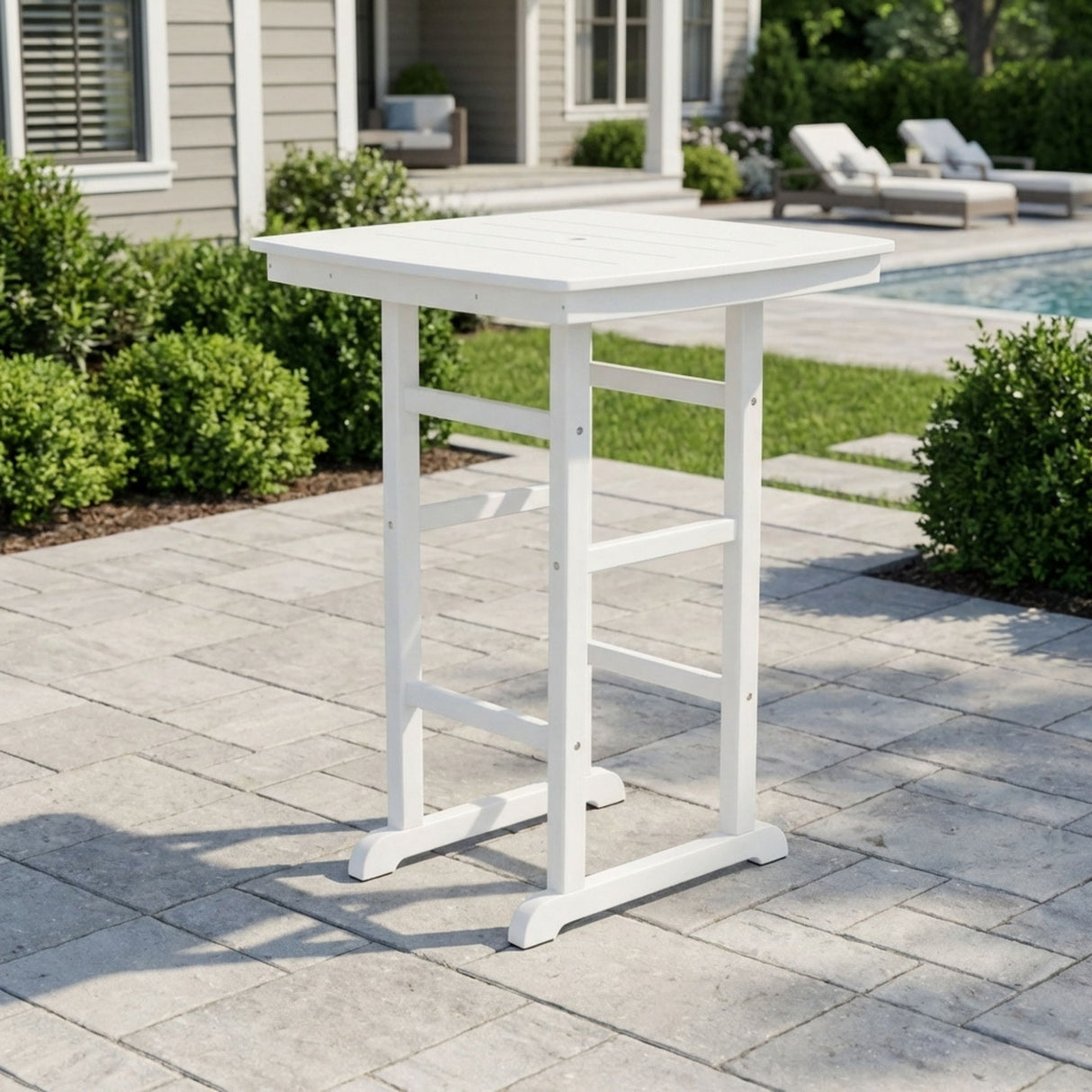Bar-Height Outdoor Patio Table