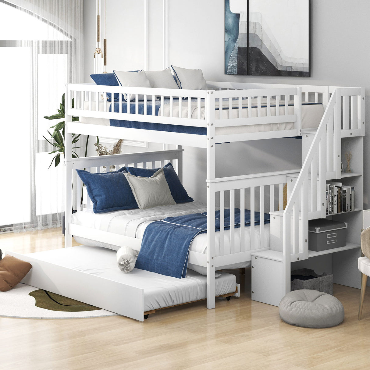 Bunk Bed & Staircase