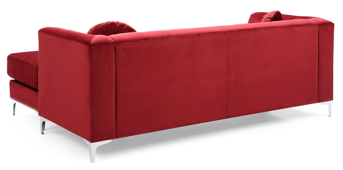 Soft y Micro Suede Sofa Chaise