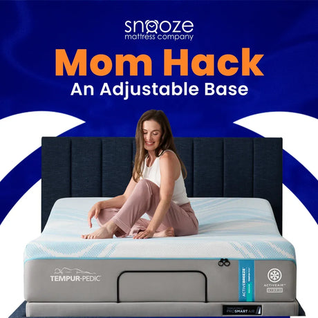 The Ultimate New-Mom Hack: The Adjustable Bed Base