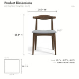 Brooklyn - Dining Chairs (Set of 2) - Gray