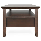 Acadian - Coffee Table With Drawer - Brown