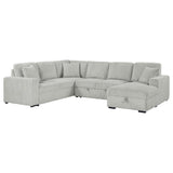 Thurston - Storage Sectional Sofa With Pop Up Bed