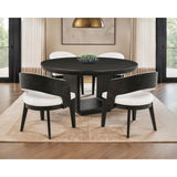 Bangor - Round Dining Table Set With Arm Chairs