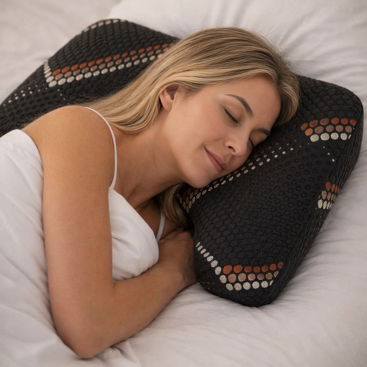 Copper - Contour Pillow - Queen