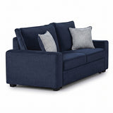 Rita - Loveseat, LED Base Lighting, Cushions And 2 Accent Pillows