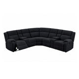 Power Motion Sectional LAF / RAF Loveseat With Console Cup Holders