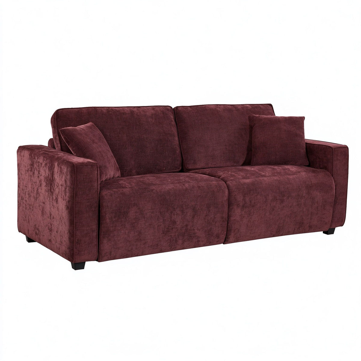 2 Seater Pull Out Sofa Bed, Modern Convertible Sleeper