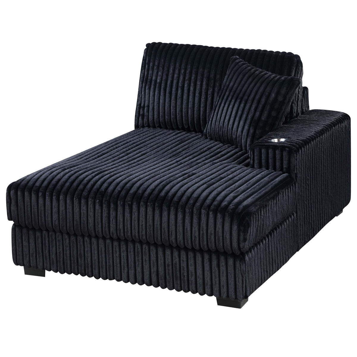 Modular Sectional Sofa Set With Cup Holders And USB Port