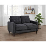 Heather - Track Arm Tufted Loveseat
