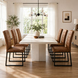 Oversized Square Design Dining Chairs For Home
