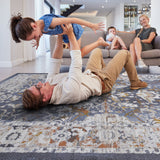 Payas - 6' X 9' Traditional Area Rug - Blue