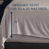 Linens - Tempur Rayon from Bamboo Sheet Set - Cool Gray