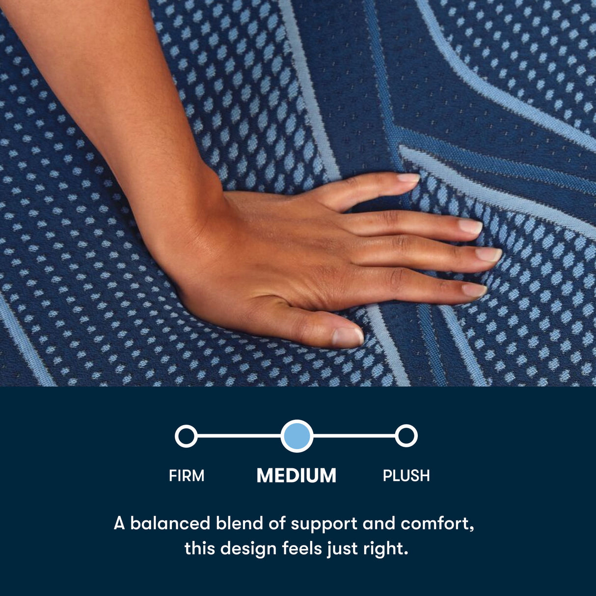 iSeries NXG - 13.5" Hybrid Medium Mattress 3500