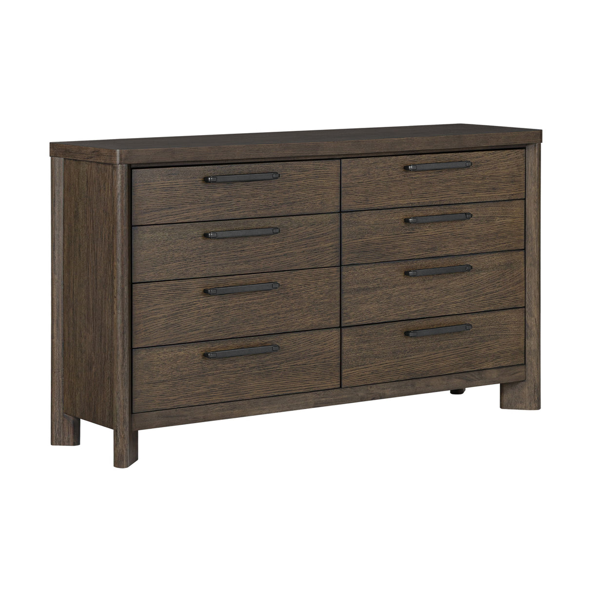 8 Drawer Dresser With Rustic Design