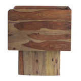 Wooden Sofa - Brown