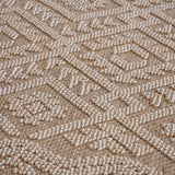 Guros - 6' X 9' Traditional Indoor / Outdoor Area Rug - Natural