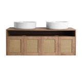 Bathroom Vanity & Art Sink, 2 Soft Close Doors, Float Mounting Design