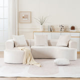Modular Sectional Sofa With L Shape Chaise With Deep Seat