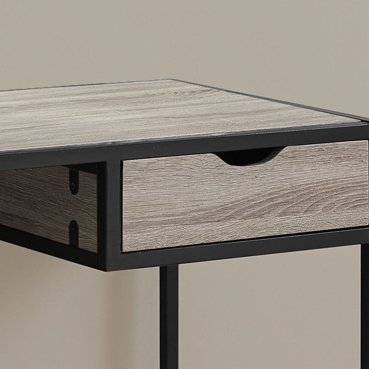 Computer Desk For Home Office, Laptop, 1 Storage Drawer, Contemporary & Modern