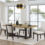 Table With Trestle Base