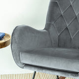 Hannah - Rocking Chair - Gray