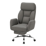 Office Chair With Adjustable Height, Armrests, Ergonomic Design - Dark Gray