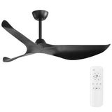 38" Ceiling Fan Without Light With DC Motor And Remote Control