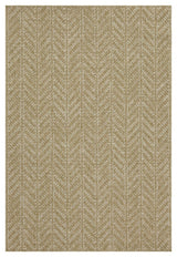 Earth - 5'3" X 7'3" Indoor, Outdoor Area Rug - Natural / White