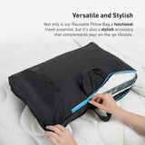 Travel Pillow Bag - Black