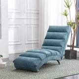 Massage Chaise Lounge Indoor With Remote Control, Ergonomic Electric Massage Lounger