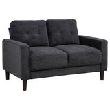 Heather - Track Arm Tufted Loveseat