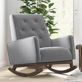 Demetrius - Solid Wood Rocking Chair