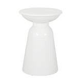 Outdoor Modern Metal End Large Table