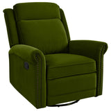 360 Degrees Swivel Recliner Manual Rocking Recliner Home With Adjustable Backrest