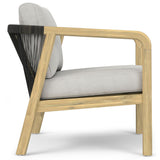 Palmetto - Outdoor Conversation Chair (Set of 2) - Silver