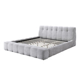 Hannah - Eastern King Bed - Gray