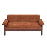 Modern Sofa Couch With Pillow Top Arms
